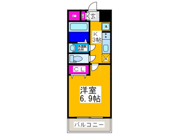 ふぁみーゆ巽東の物件間取画像